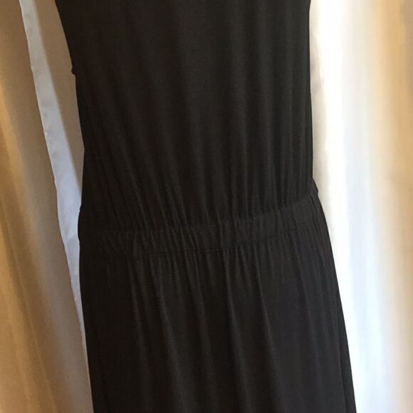 GAP tank style dress in black size medium tie frnt - Picture 10 of 13